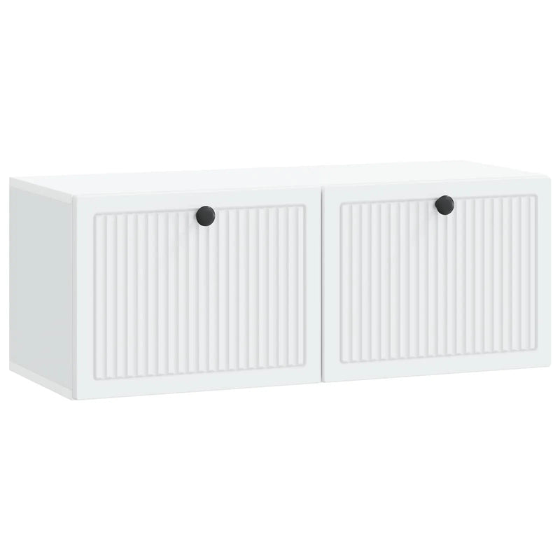 Wall-Mounted TV Cabinet White 78.5 x 31 x 30 cm Engineered Wood
