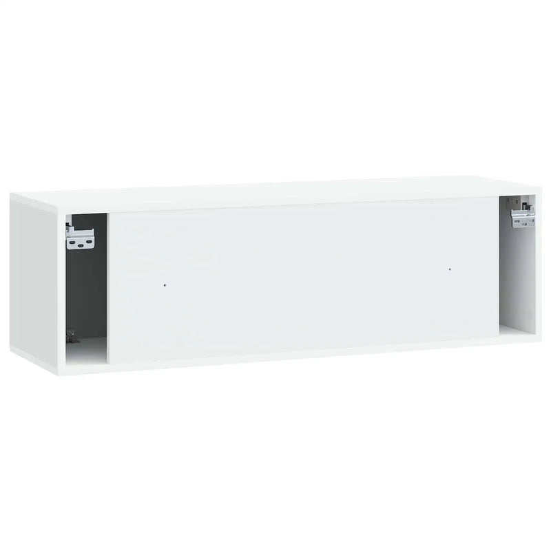 Wall-Mounted TV Cabinet White 98 x 31 x 30 cm Engineered Wood