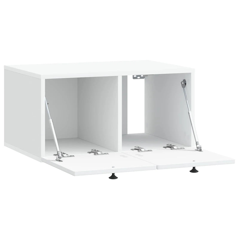 Wall-Mounted TV Cabinet White 59.5 x 41 x 30 cm Engineered Wood