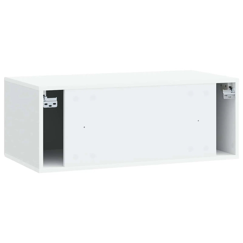 Wall-Mounted TV Cabinet White 78.5 x 41 x 30 cm Engineered Wood