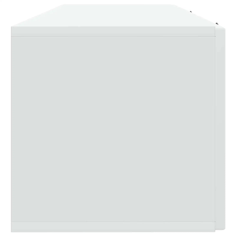 Wall-Mounted TV Cabinet White 98 x 31 x 30 cm Engineered Wood