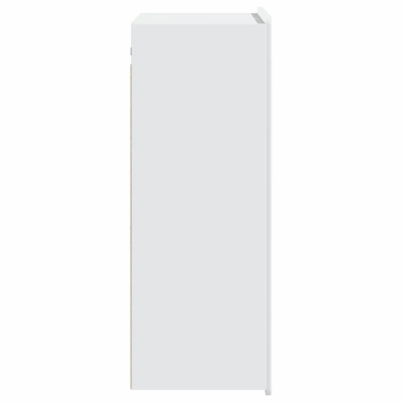 Wall-Mounted Cabinet White 66 x 34.5 x 92 cm Engineered Wood