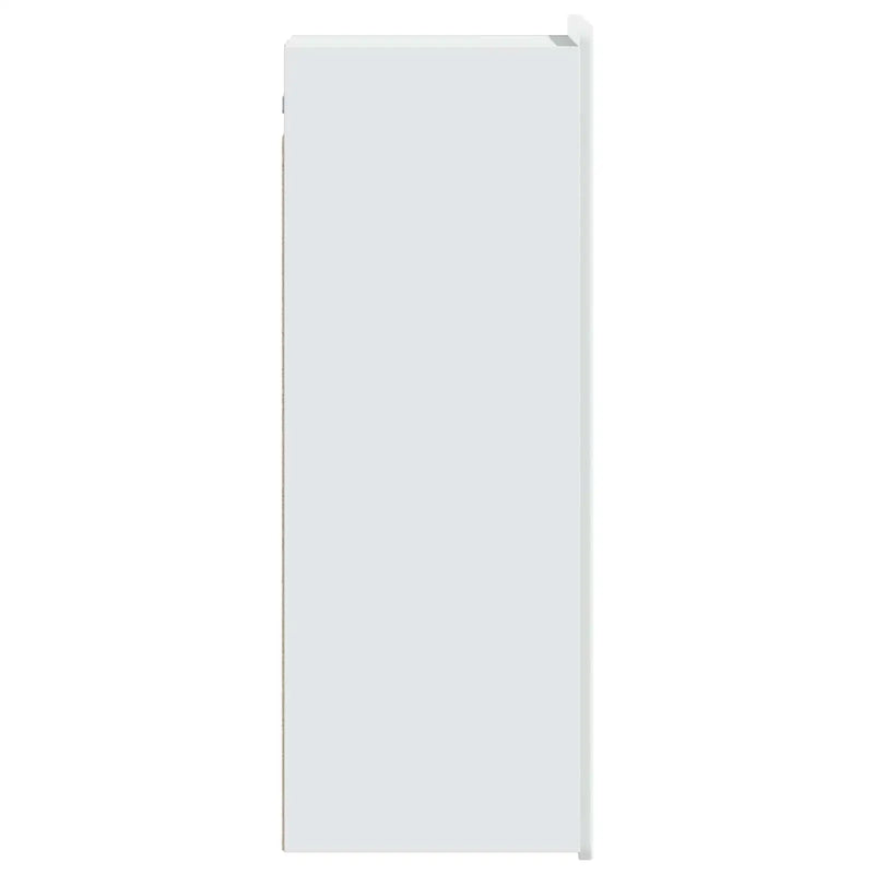 Wall-Mounted Cabinet White 33 x 34.5 x 94 cm Engineered Wood