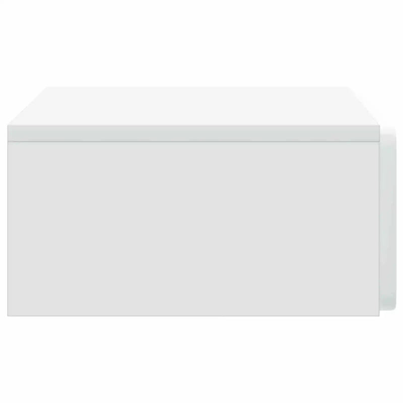 Wall-Mounted Side Table White 59 x 34.5 x 17 cm Engineered Wood