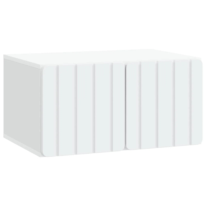 Wall-Mounted TV Cabinet White 59.5 x 41 x 30 cm Engineered Wood