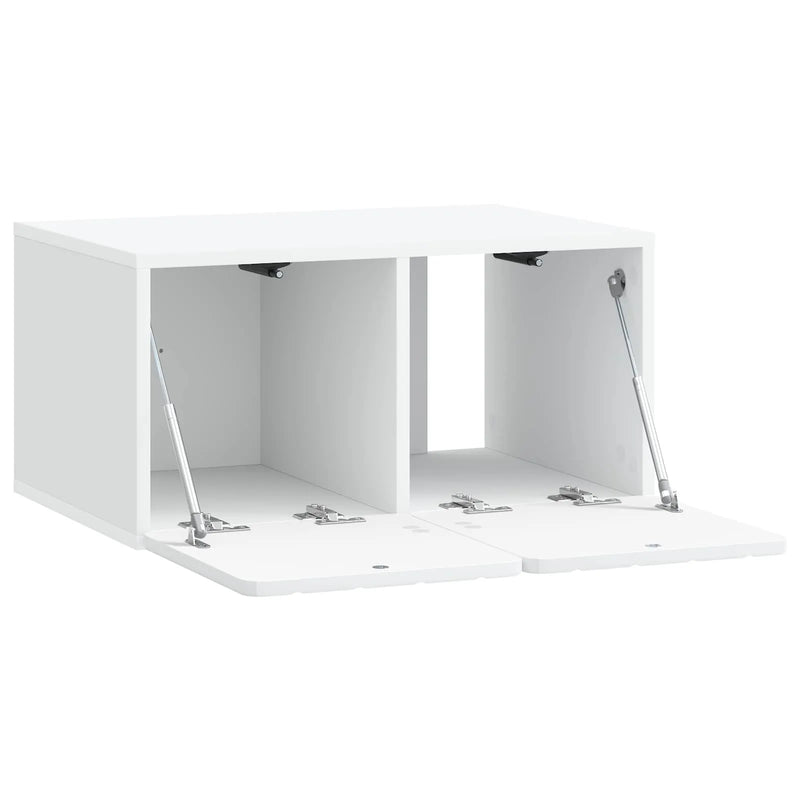Wall-Mounted TV Cabinet White 59.5 x 41 x 30 cm Engineered Wood
