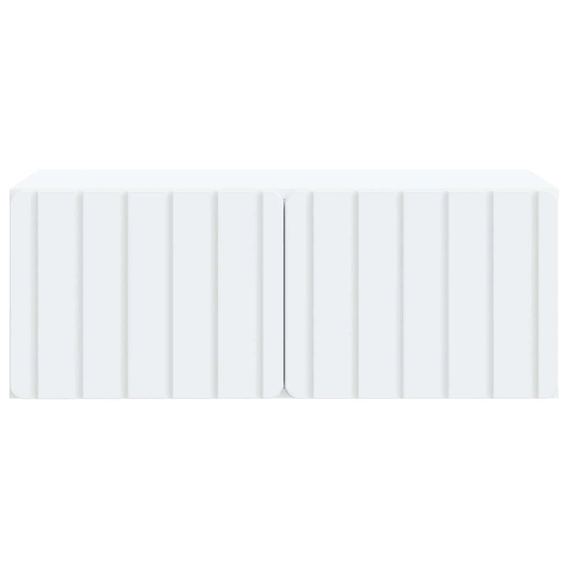 Wall-Mounted TV Cabinet White 78.5 x 41 x 30 cm Engineered Wood