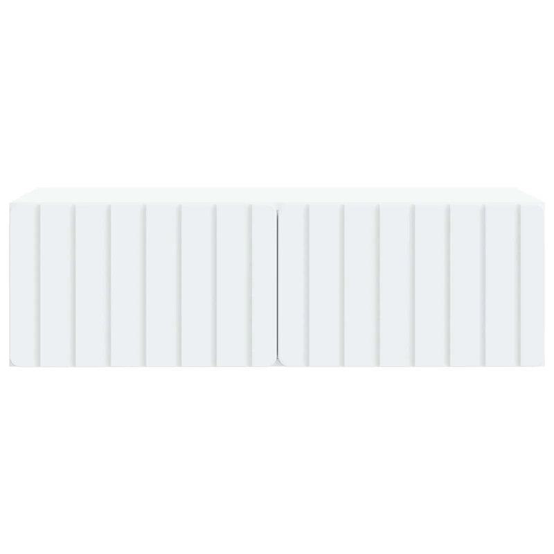 Wall-Mounted TV Cabinet White 98 x 41 x 30 cm Engineered Wood