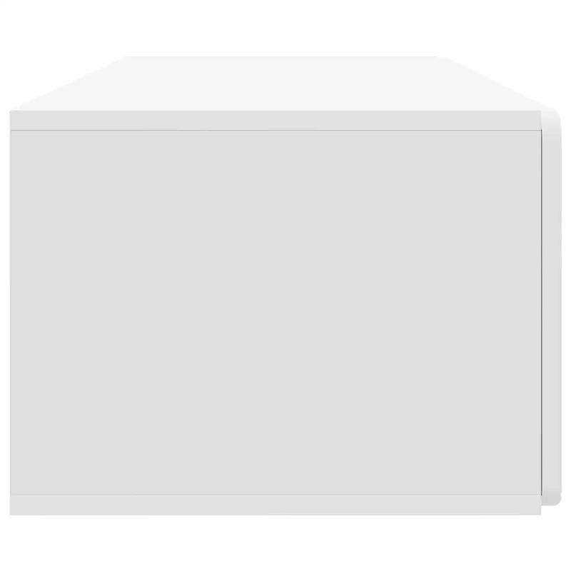 Wall-Mounted TV Cabinet White 98 x 41 x 30 cm Engineered Wood