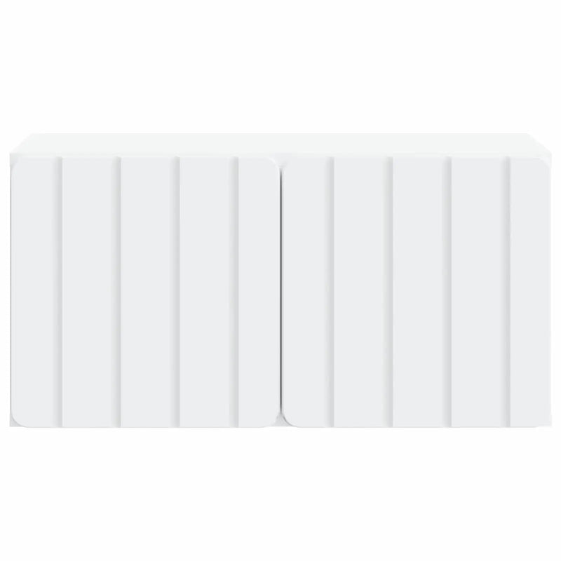 Wall-Mounted TV Cabinet White 59.5 x 31 x 30 cm Engineered Wood