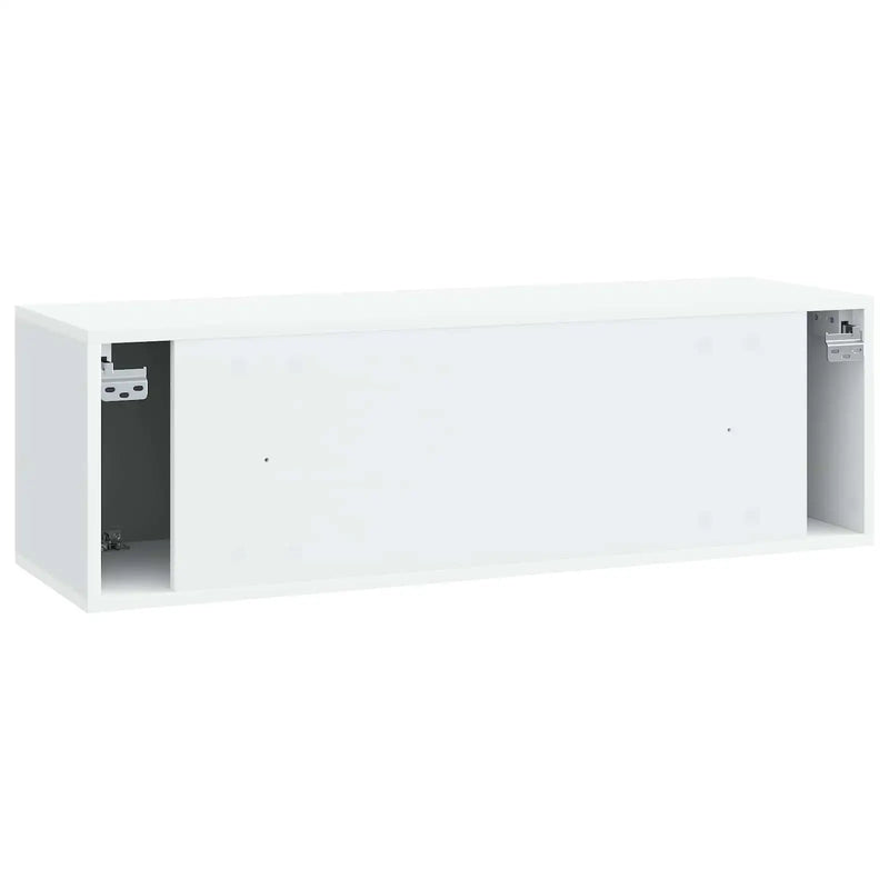 Wall-Mounted TV Cabinet White 98 x 31 x 30 cm Engineered Wood