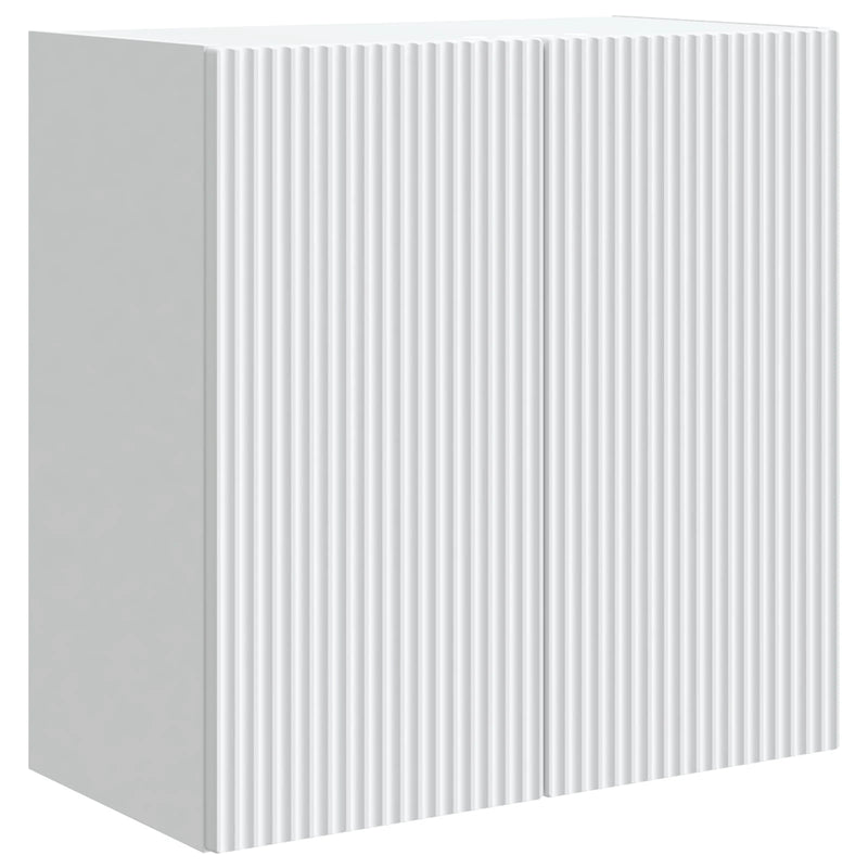Wall-Mounted Cabinet White 59 x 31 x 60 cm Engineered Wood