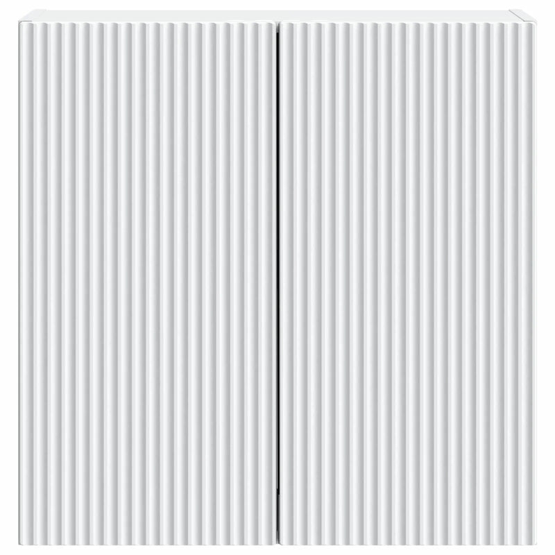 Wall-Mounted Cabinet White 59 x 31 x 60 cm Engineered Wood