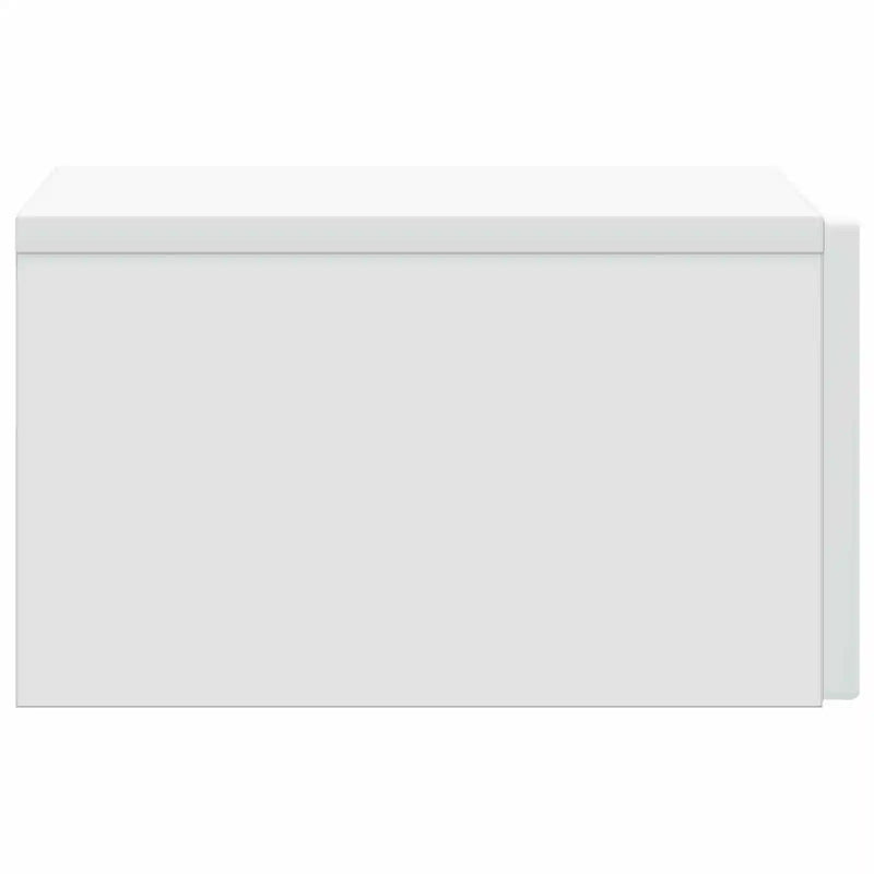 Wall-Mounted Bedside Cabinet White 33 x 34.5 x 20 cm