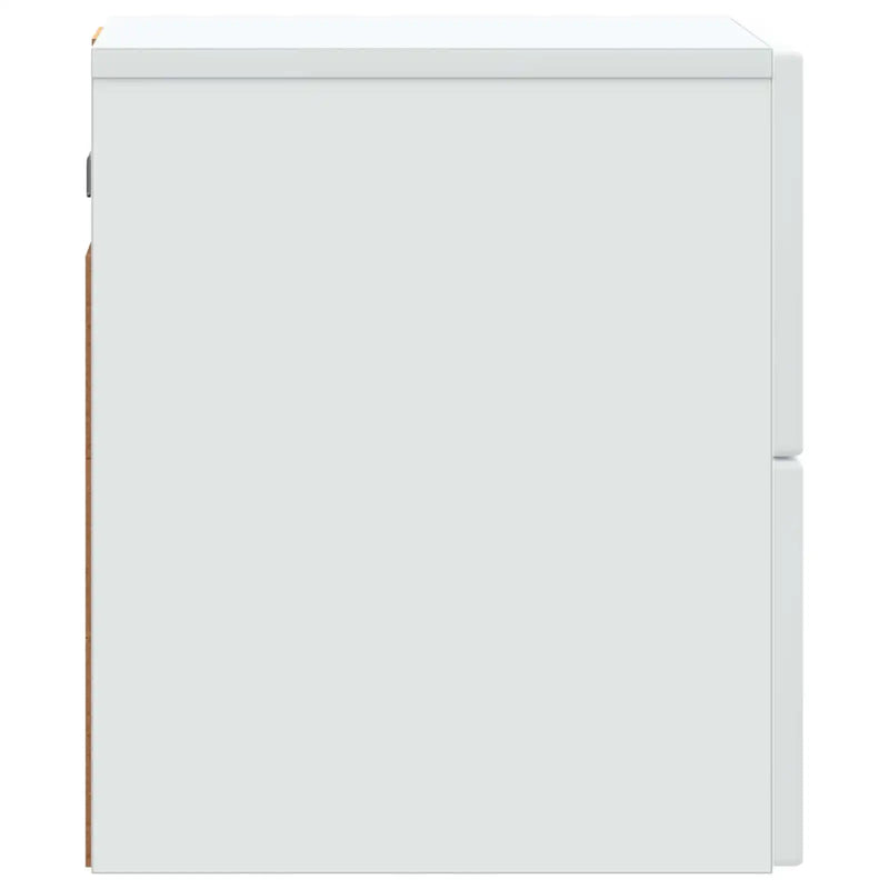 Wall-Mounted Bedside Cabinet White 33 x 34.5 x 40 cm