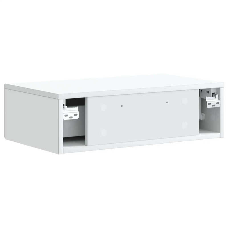 Wall-Mounted Side Table White 59 x 34.5 x 17 cm Engineered Wood
