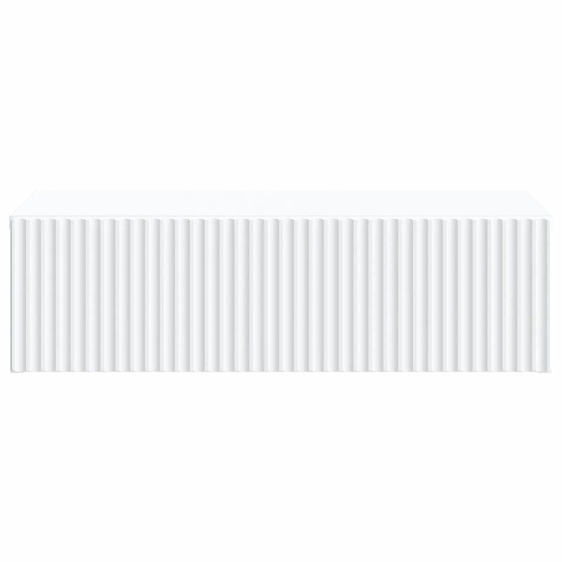 Wall-Mounted Side Table White 59 x 34.5 x 17 cm Engineered Wood