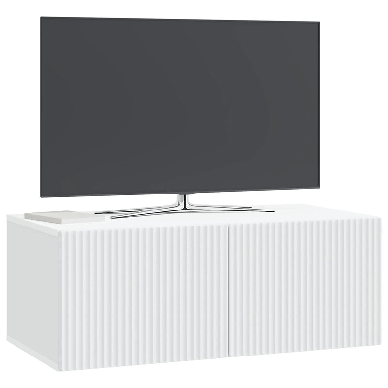 Wall-Mounted TV Cabinet White 78.5 x 41 x 30 cm Engineered Wood