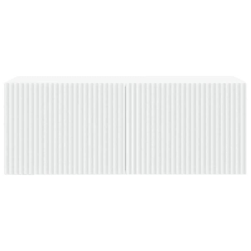 Wall-Mounted TV Cabinet White 78.5 x 31 x 30 cm Engineered Wood