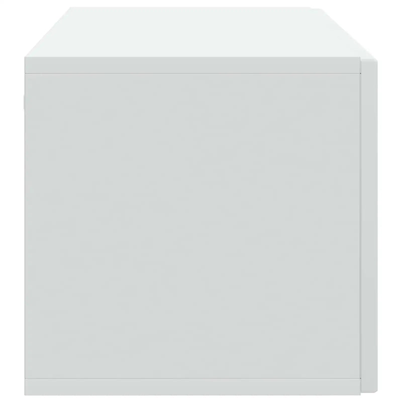 Wall-Mounted TV Cabinet White 98 x 31 x 30 cm Engineered Wood