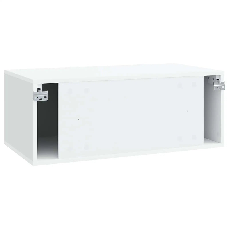 Wall-Mounted TV Cabinet White 78.5 x 41 x 30 cm Engineered Wood