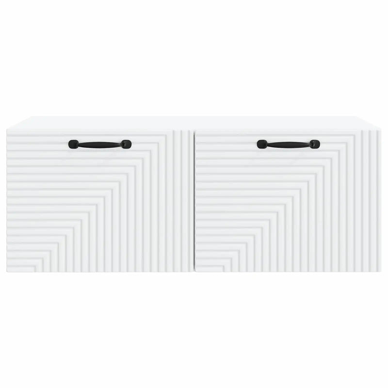 Wall-Mounted TV Cabinet White 78.5 x 41 x 30 cm Engineered Wood