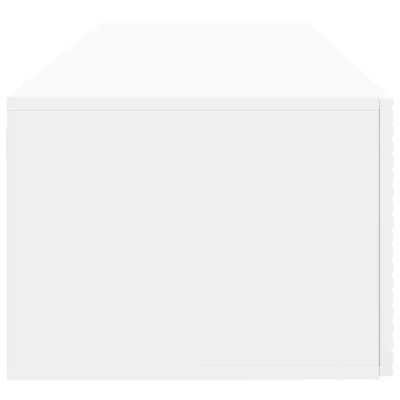 Wall-Mounted TV Cabinet White 98 x 41 x 30 cm Engineered Wood
