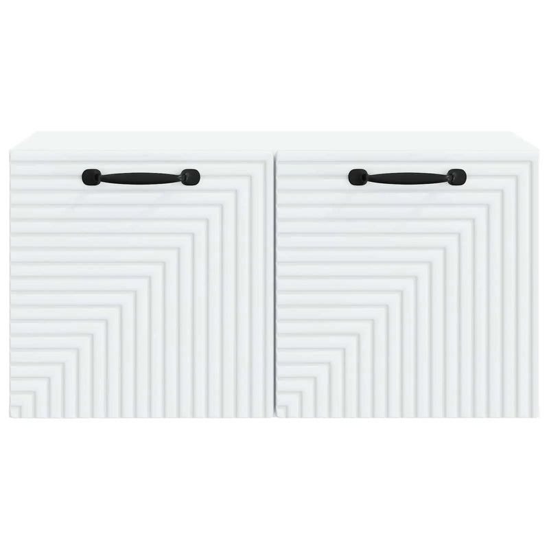 Wall-Mounted TV Cabinet White 59.5 x 31 x 30 cm Engineered Wood