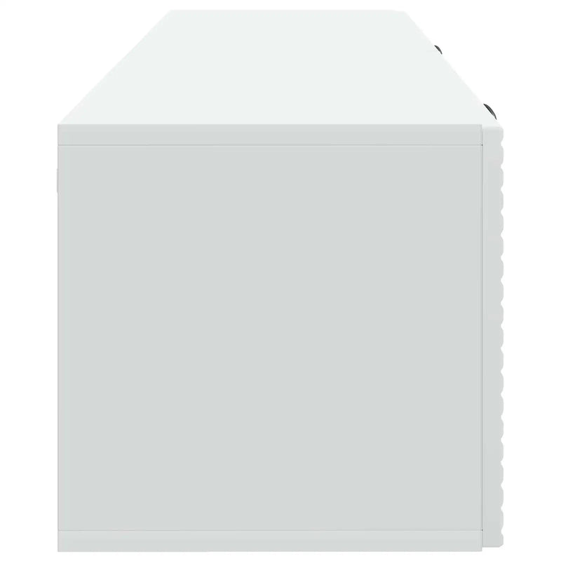 Wall-Mounted TV Cabinet White 98 x 31 x 30 cm Engineered Wood