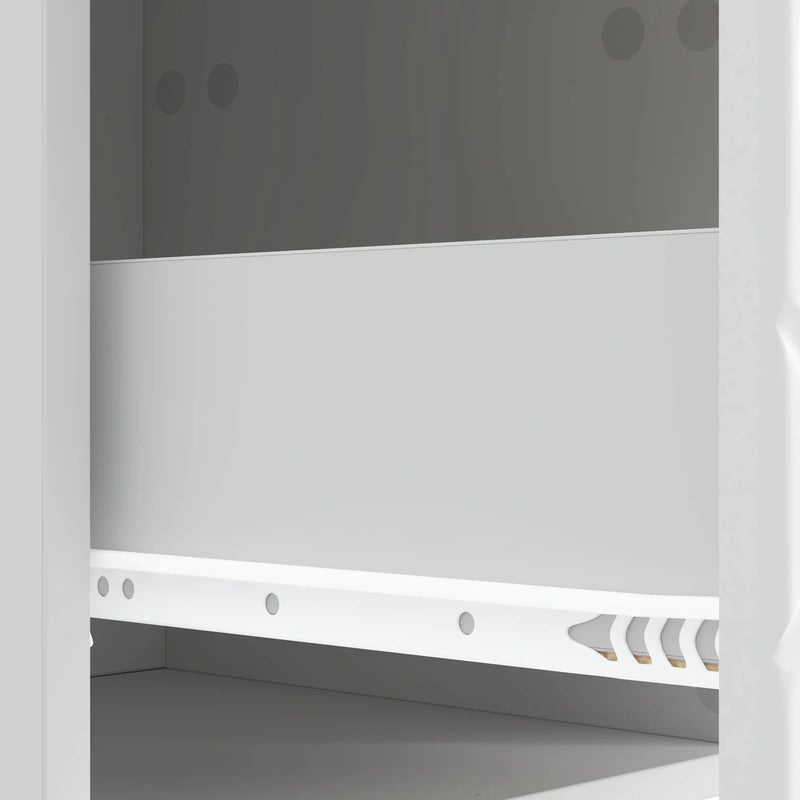 Wall-Mounted Bedside Cabinet White 34.5 x 33 x 40 cm