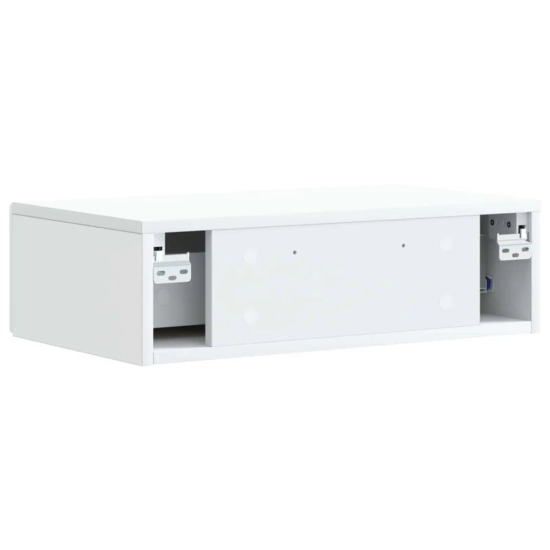 Wall-Mounted Side Table White 59 x 34.5 x 17 cm Engineered Wood