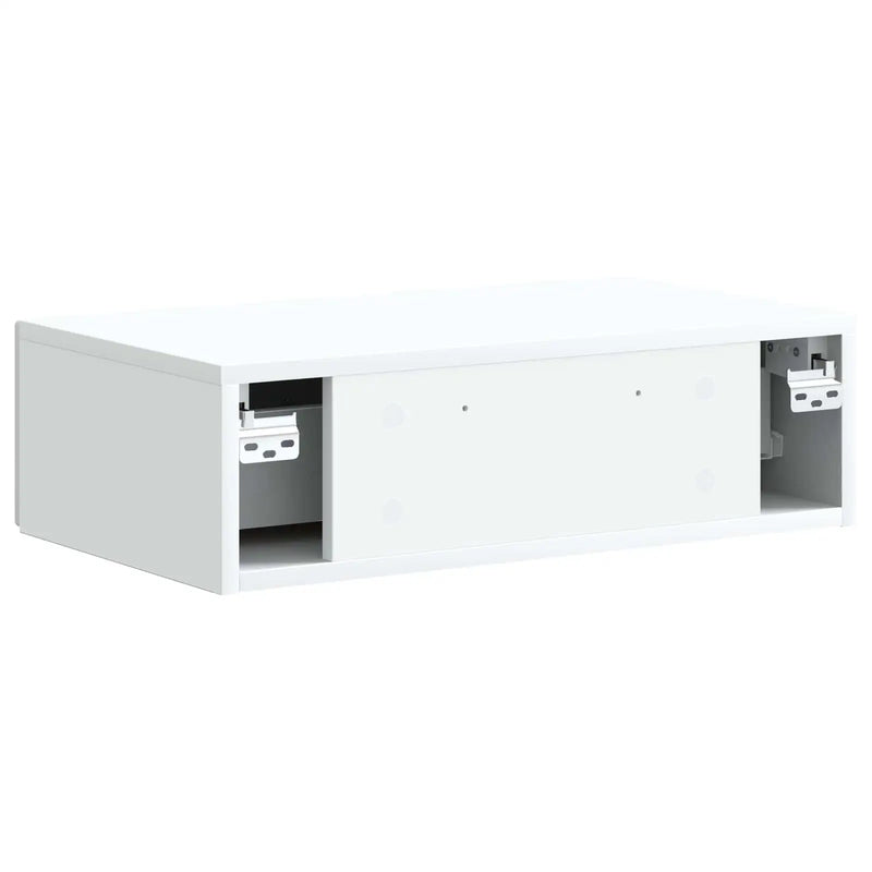 Wall-Mounted Side Table White 59 x 34.5 x 17 cm Engineered Wood