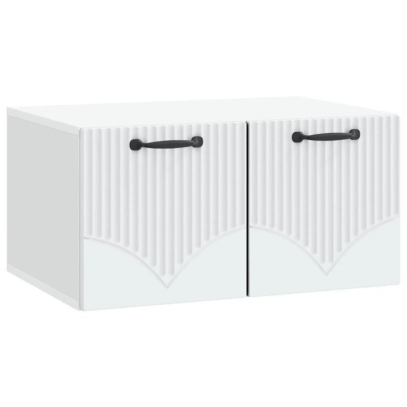 Wall-Mounted TV Cabinet White 59.5 x 41 x 30 cm Engineered Wood