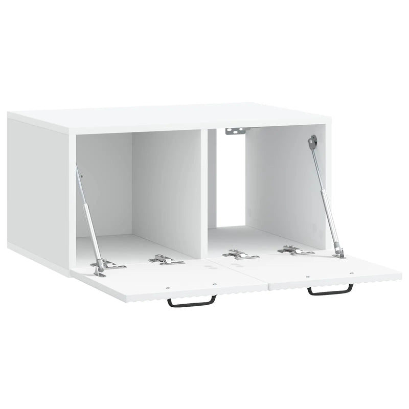 Wall-Mounted TV Cabinet White 59.5 x 41 x 30 cm Engineered Wood