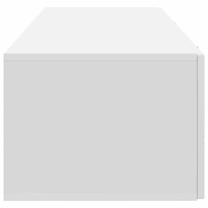 Wall-Mounted TV Cabinet White 98 x 41 x 30 cm Engineered Wood