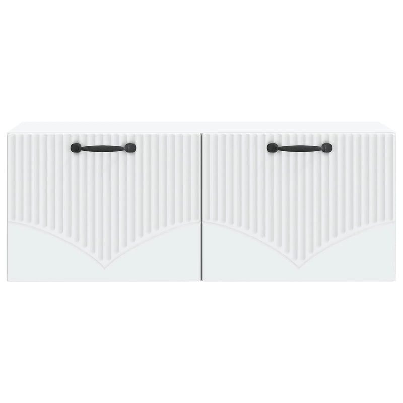 Wall-Mounted TV Cabinet White 78.5 x 31 x 30 cm Engineered Wood
