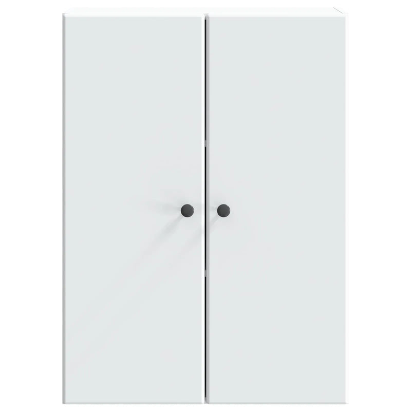 Wall-Mounted Cabinet White 66 x 34.5 x 90 cm Engineered Wood