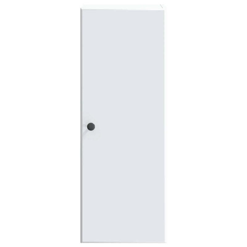 Wall-Mounted Cabinet White 33 x 34.5 x 90 cm Engineered Wood