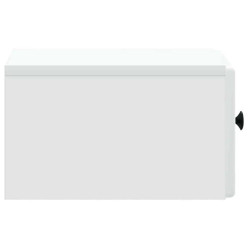 Wall-Mounted Bedside Cabinet White 34.5 x 33 x 20 cm