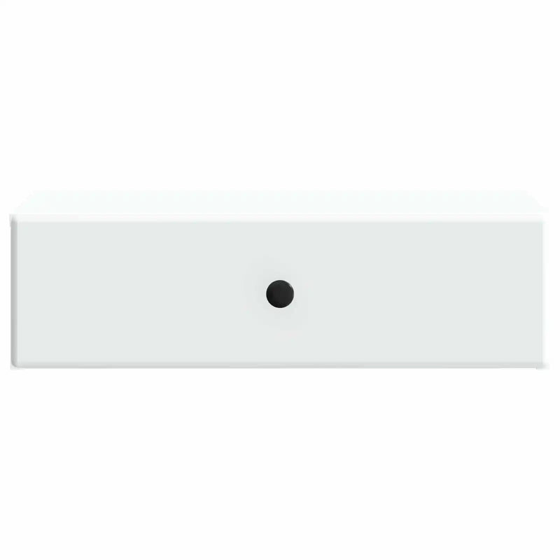 Wall-Mounted Side Table White 59 x 34.5 x 17 cm Engineered Wood