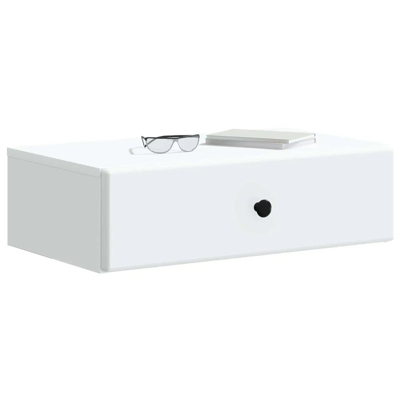 Wall-Mounted Side Table White 59 x 34.5 x 17 cm Engineered Wood