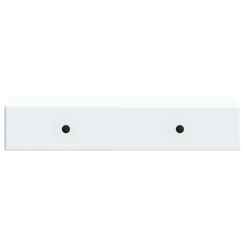 Wall-Mounted Side Table Wall-mounted White 87.5 x 34.5 x 17 cm