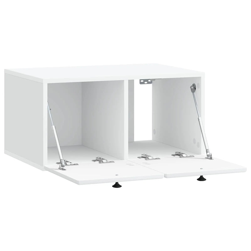 Wall-Mounted TV Cabinet White 59.5 x 41 x 30 cm Engineered Wood