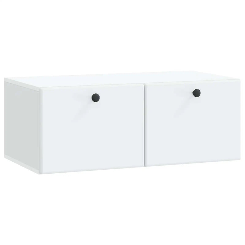 Wall-Mounted TV Cabinet White 78.5 x 41 x 30 cm Engineered Wood