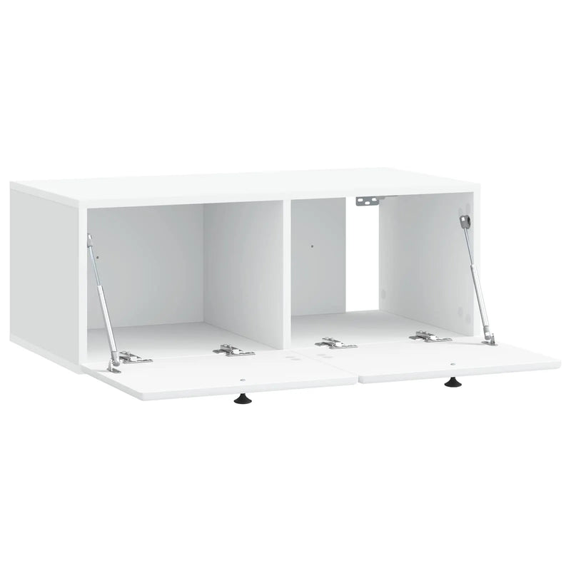 Wall-Mounted TV Cabinet White 78.5 x 41 x 30 cm Engineered Wood