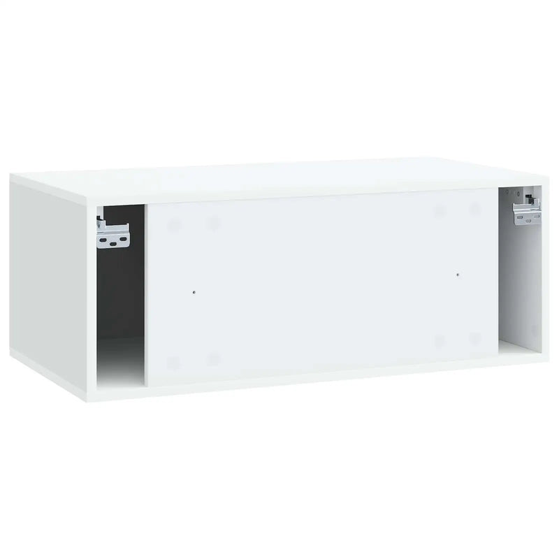 Wall-Mounted TV Cabinet White 78.5 x 41 x 30 cm Engineered Wood
