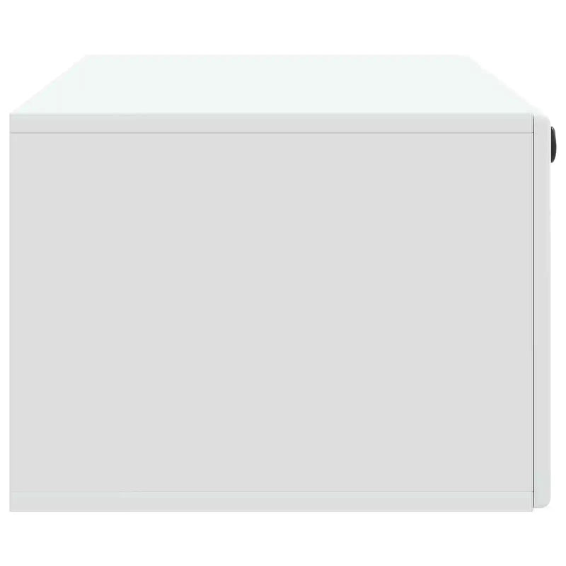 Wall-Mounted TV Cabinet White 98 x 41 x 30 cm Engineered Wood