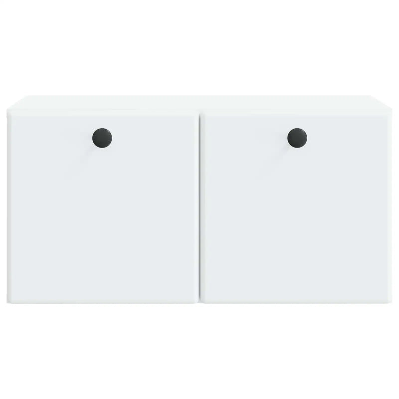 Wall-Mounted TV Cabinet White 59.5 x 31 x 30 cm Engineered Wood