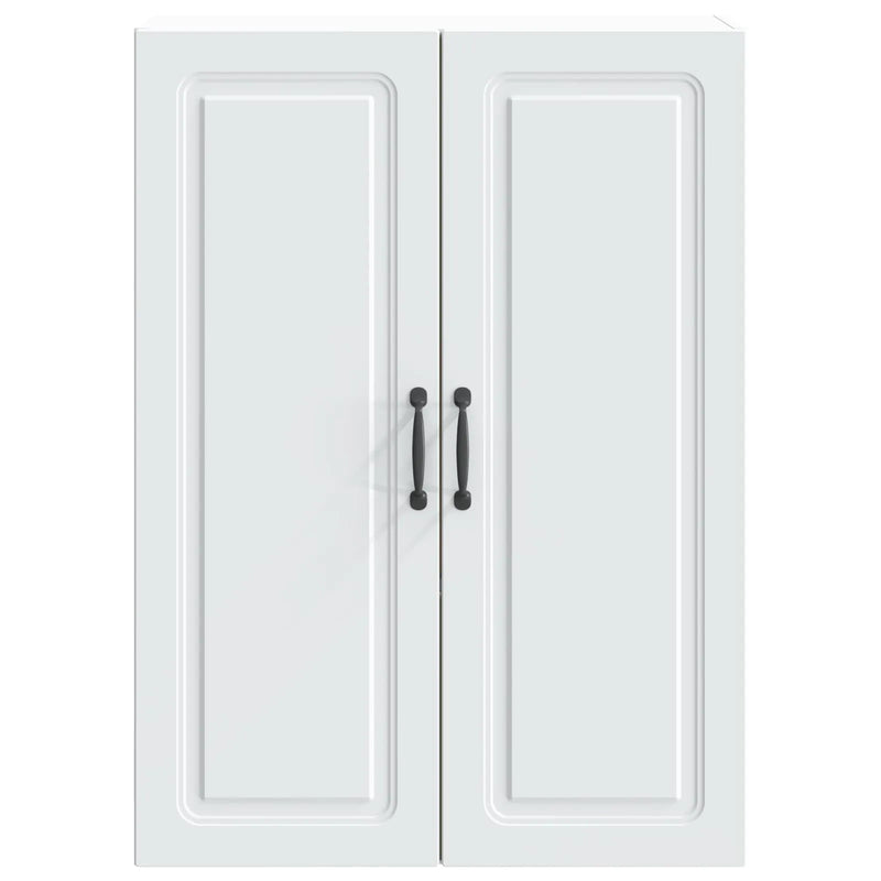 Wall-Mounted Cabinet White 66 x 34.5 x 90 cm Engineered Wood