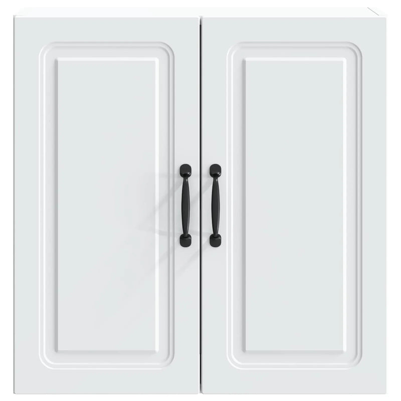 Wall-Mounted Cabinet White 59 x 31 x 60 cm Engineered Wood
